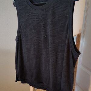 lululemon athletica Black Muscle Tee